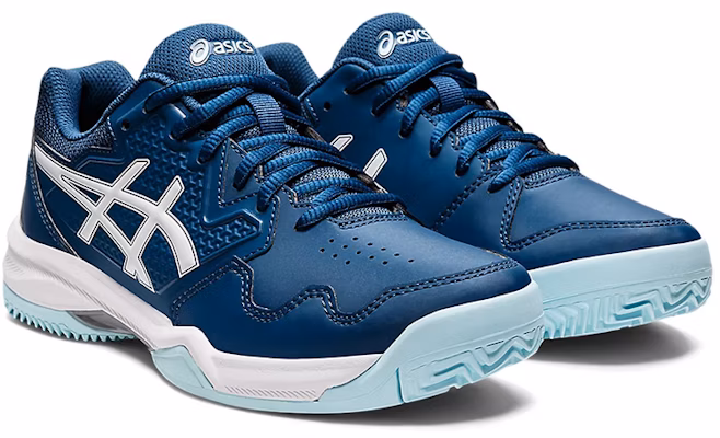 (Women) ASICS Gel-Dedicate 7 Clay 'Light Indigo White' 1042A168-402 Lookbook (Women) ASICS Gel-Dedicate 7 Clay 'Light Indigo White' 1042A168-402