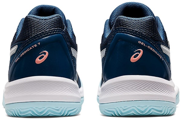 (Women) ASICS Gel-Dedicate 7 Clay 'Light Indigo White' 1042A168-402 Details for (Women) ASICS Gel-Dedicate 7 Clay 'Light Indigo White' 1042A168-402