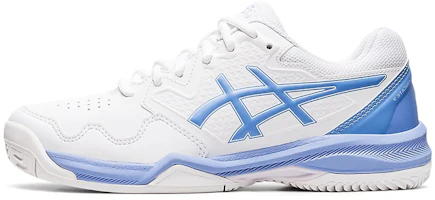 (Women) ASICS Gel-Dedicate 7 Clay 'White Blue' 1042A168-102 (Women) ASICS Gel-Dedicate 7 Clay 'White Blue' 1042A168-102