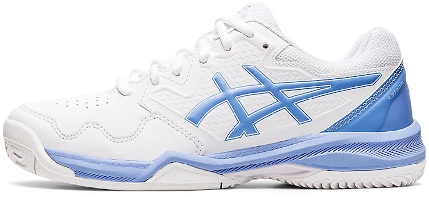 (Women) ASICS Gel-Dedicate 7 Clay 'White Blue' 1042A168-102 Buy (Women) ASICS Gel-Dedicate 7 Clay 'White Blue' 1042A168-102