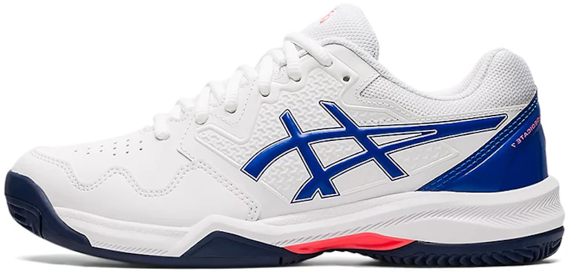 (Women) ASICS Gel-Dedicate 7 Clay 'White Blue' 1042A168-101 Buy (Women) ASICS Gel-Dedicate 7 Clay 'White Blue' 1042A168-101