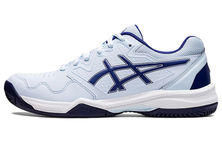 (Women) ASICS Gel-Dedicate 7 Clay Sneakers 'Light Blue White' 1042A168-403