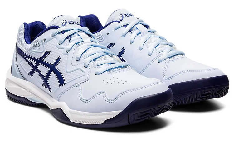 Lookbook (Women) ASICS Gel-Dedicate 7 Clay Sneakers 'Light Blue White' 1042A168-403