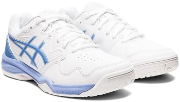 (W) Sepatu Tenis ASICS Gel-Dedicate 7 Low-Top Putih/Biru 1042A167-102 Lookbook (W) Sepatu Tenis ASICS Gel-Dedicate 7 Low-Top Putih/Biru 1042A167-102