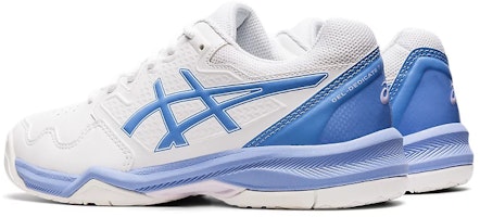 (W) Sepatu Tenis ASICS Gel-Dedicate 7 Low-Top Putih/Biru 1042A167-102 Shop (W) Sepatu Tenis ASICS Gel-Dedicate 7 Low-Top Putih/Biru 1042A167-102