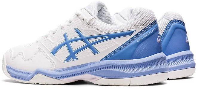 (W) ASICS Gel-Dedicate 7 Kasut Tenis Rendah Putih/Biru 1042A167-102 Shop (W) ASICS Gel-Dedicate 7 Kasut Tenis Rendah Putih/Biru 1042A167-102