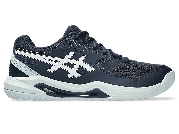 (Women) ASICS GEL-DEDICATE 8 (All Court) Tennis Shoes Midnight/White 1042A237-402
