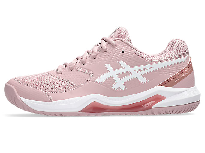 Cheap (W) ASICS GEL-DEDICATE 8 全地形網球鞋 摩根粉/白色 1042A237-702