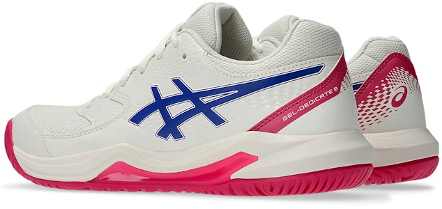 (W) 亚瑟士GEL-DEDICATE 8全场网球鞋 奶油色/深钴蓝 1042A237-105 Lookbook (W) 亚瑟士GEL-DEDICATE 8全场网球鞋 奶油色/深钴蓝 1042A237-105