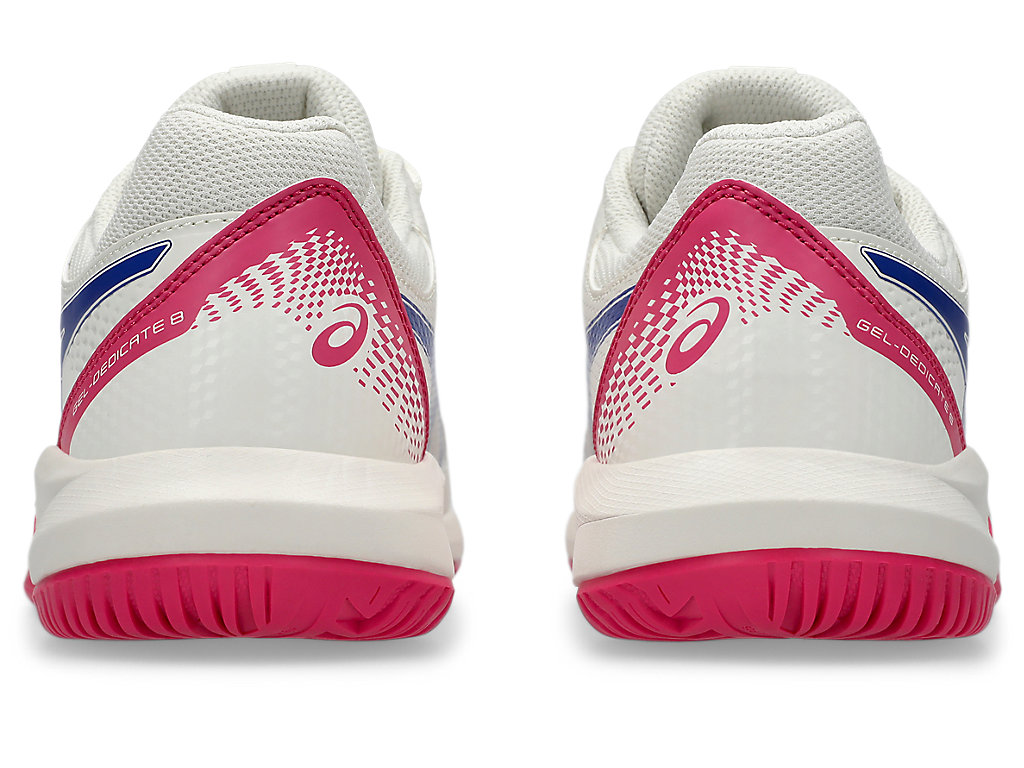 Purchase (W) ASICS GEL-DEDICATE 8 Zapatos de Tenis All Court Crema/Azul Cobalto Oscuro 1042A237-105