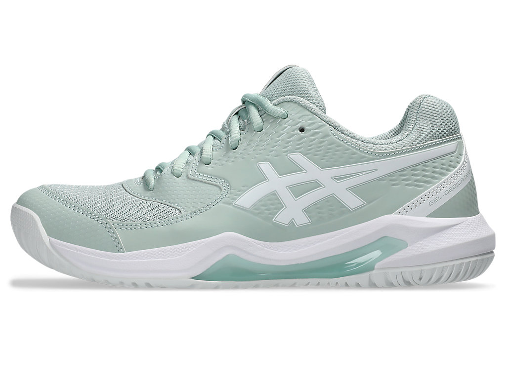 Cheap (W) ASICS GEL-DEDICATE 8 全场网球鞋 石绿/白 1042A237-300