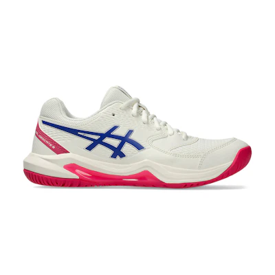 (W) ASICS GEL-DEDICATE 8 All Court Wide Cream/Dark Cobalt