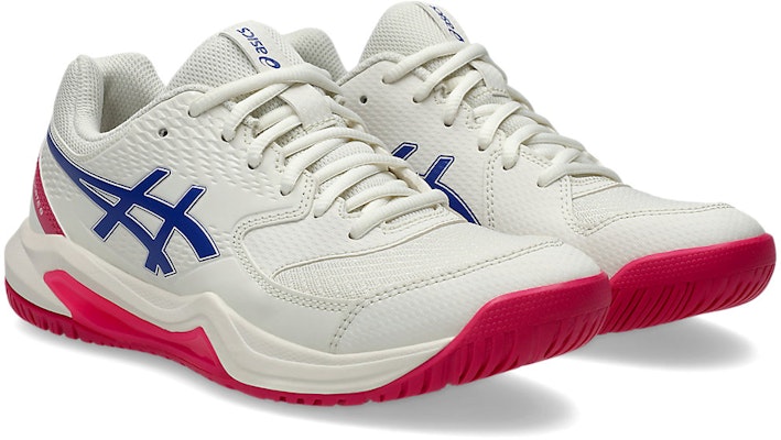 (W) 아식스 젤-데디케이트 8 올코트 와이드 크림/다크 코발트 1042A235-105 Order (W) 아식스 젤-데디케이트 8 올코트 와이드 크림/다크 코발트 1042A235-105