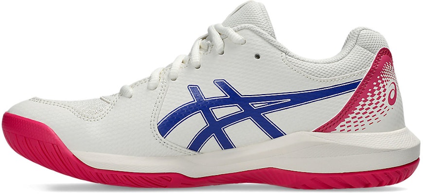 (W) 아식스 젤-데디케이트 8 올코트 와이드 크림/다크 코발트 1042A235-105 Shop (W) 아식스 젤-데디케이트 8 올코트 와이드 크림/다크 코발트 1042A235-105