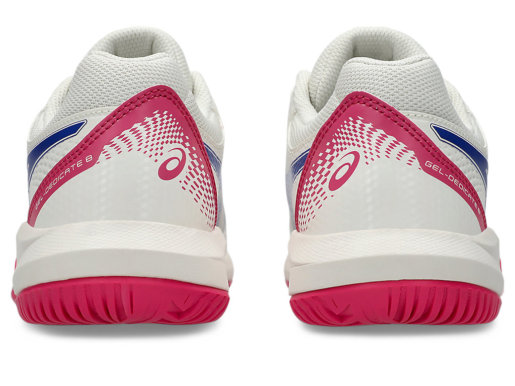 Purchase (W) 아식스 젤-데디케이트 8 올코트 와이드 크림/다크 코발트 1042A235-105