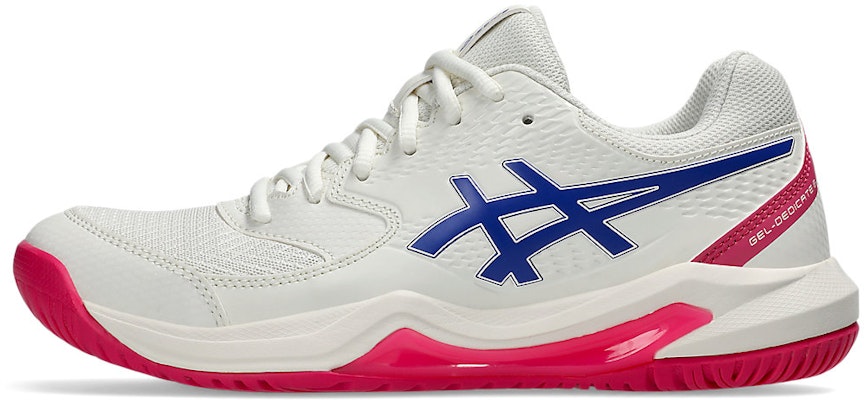 (W) 아식스 젤-데디케이트 8 올코트 와이드 크림/다크 코발트 1042A235-105 Cheap (W) 아식스 젤-데디케이트 8 올코트 와이드 크림/다크 코발트 1042A235-105