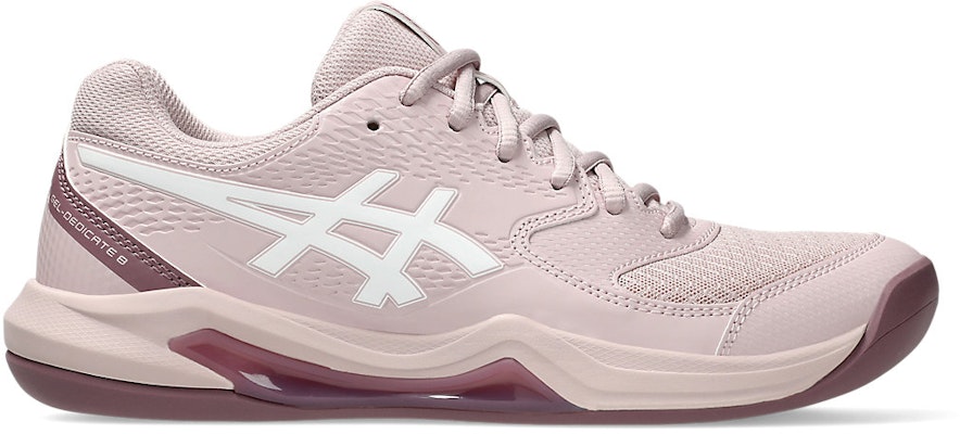 (Women) ASICS Gel-Dedicate 8 Indoor 'Watershed Rose White' 1042A257-701 Buy (Women) ASICS Gel-Dedicate 8 Indoor 'Watershed Rose White' 1042A257-701