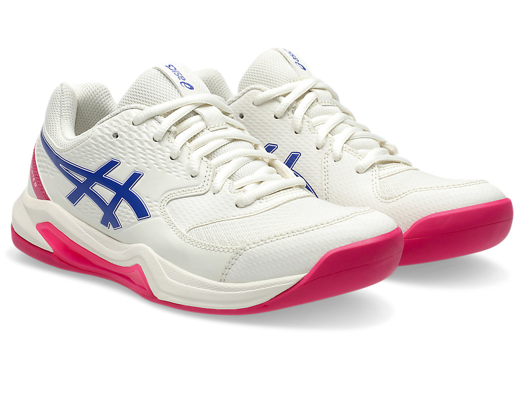 Order (W) ASICS GEL-DEDICATE 8 Zapatillas Interior Cream/Dark Cobalt 1042A257-105