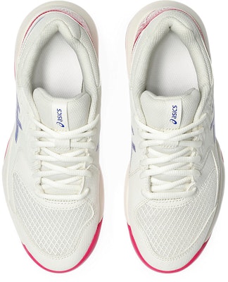 (Women) ASICS GEL-DEDICATE 8 Indoor Carpet Court Shoes Cream/Dark Cobalt 1042A257-105 Details for (Women) ASICS GEL-DEDICATE 8 Indoor Carpet Court Shoes Cream/Dark Cobalt 1042A257-105