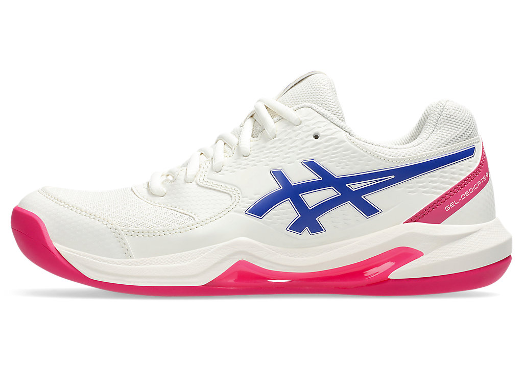 Cheap (W) ASICS GEL-DEDICATE 8 Zapatillas Interior Cream/Dark Cobalt 1042A257-105