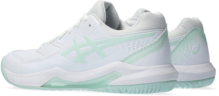 (Women) ASICS Gel-Dedicate 8 Wide 'White Pale Blue' 1042A235-102 Lookbook (Women) ASICS Gel-Dedicate 8 Wide 'White Pale Blue' 1042A235-102