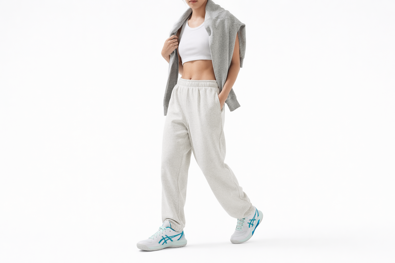 Order (Women) ASICS Gel-Dedicate 8 Wide 'White Teal Blue' 1042A235-103