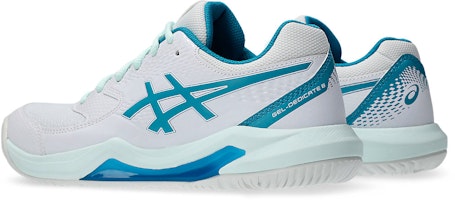 (W) (女子) ASICS Gel-Dedicate 8 寬款 '白色藍綠' 1042A235-103 1042A235-103 Lookbook (W) (女子) ASICS Gel-Dedicate 8 寬款 '白色藍綠' 1042A235-103 1042A235-103