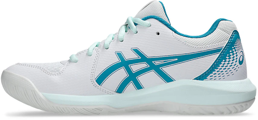 (Women) ASICS Gel-Dedicate 8 Wide 'White Teal Blue' 1042A235-103 Purchase (Women) ASICS Gel-Dedicate 8 Wide 'White Teal Blue' 1042A235-103