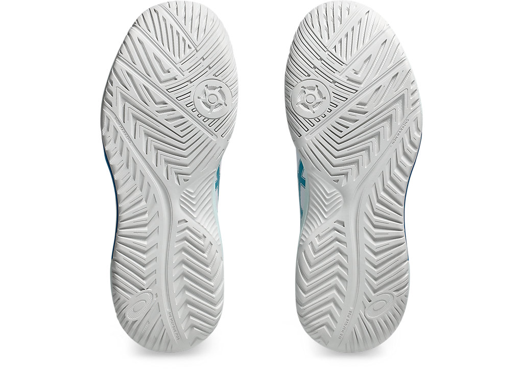 Cheap (Women) ASICS Gel-Dedicate 8 Wide 'White Teal Blue' 1042A235-103