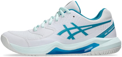 (W) (女子) ASICS Gel-Dedicate 8 寬款 '白色藍綠' 1042A235-103 1042A235-103 Cheap (W) (女子) ASICS Gel-Dedicate 8 寬款 '白色藍綠' 1042A235-103 1042A235-103