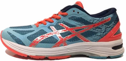 (Women) ASICS Gel-DS Trainer 21 'Comfort Breathable Blue-Red' T685N-4020 (Women) ASICS Gel-DS Trainer 21 'Comfort Breathable Blue-Red' T685N-4020