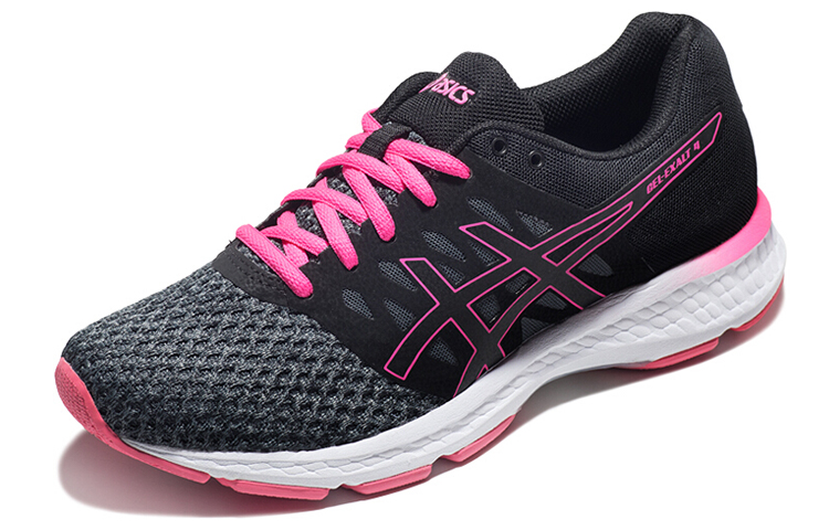 Order (W) ASICS Gel-Exalt 4 Hitam Abu Sneakers 'Black Gray' T8D5Q-9020