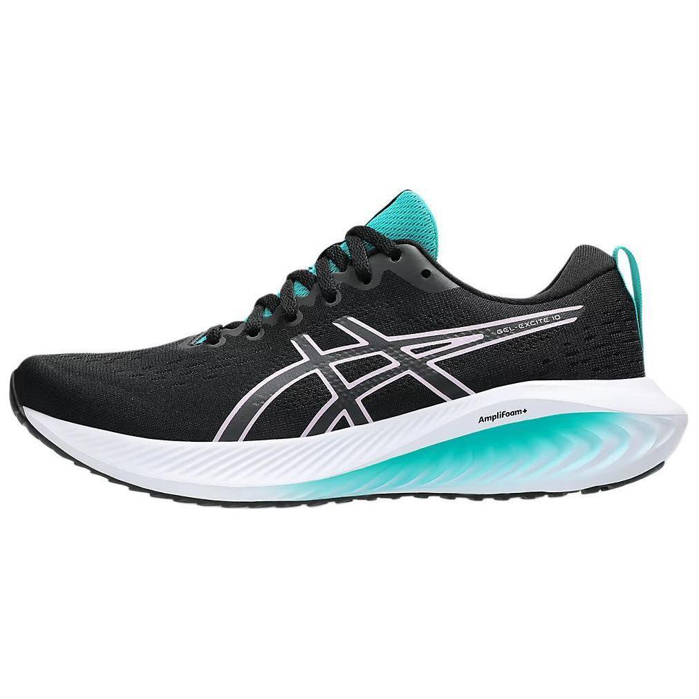 (Women) Asics Gel-Excite 10 Running Shoes Low-Top Black Comfortable Soft Fit 1012B418-008