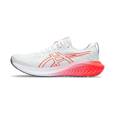 (W) ASICS Gel-Excite 10 White Sunrise Red