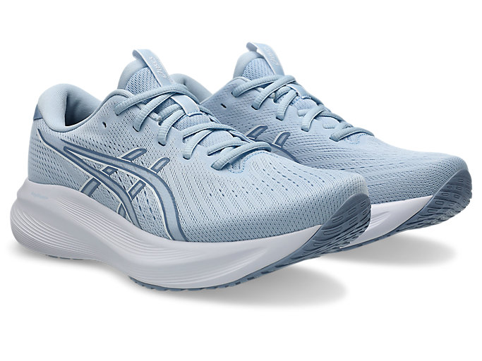 Order (W) ASICS GEL-EXCITE 11 Hardloopschoenen Solid Air/Calm Indigo 1012B861-405