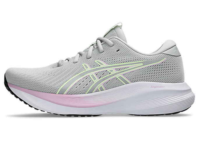 (Women) ASICS GEL-EXCITE 11 Wide Running Shoes Cloud Grey/Illuminate Yellow 1012B860-024