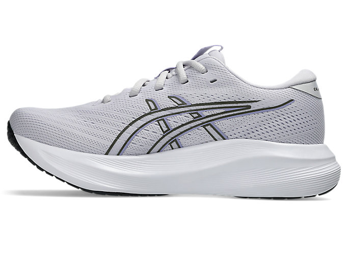 Shop (W) 아식스 젤 엑사이트 11 와이드 런닝화 라일락 힌트/다크 올리브 1012B860-500