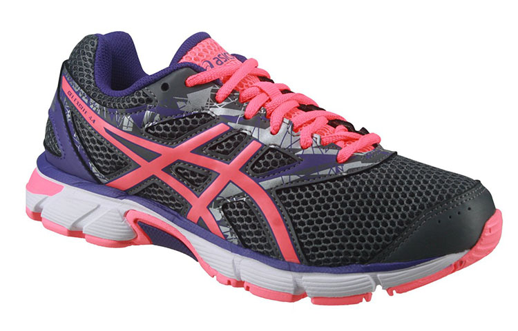 Order (W) アシックス ゲルエクサイト4 「黒ピンク」 T070A-9606