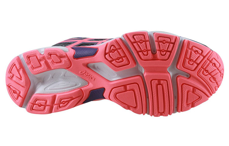 Shop (W) アシックス ゲルエクサイト4 「黒ピンク」 T070A-9606