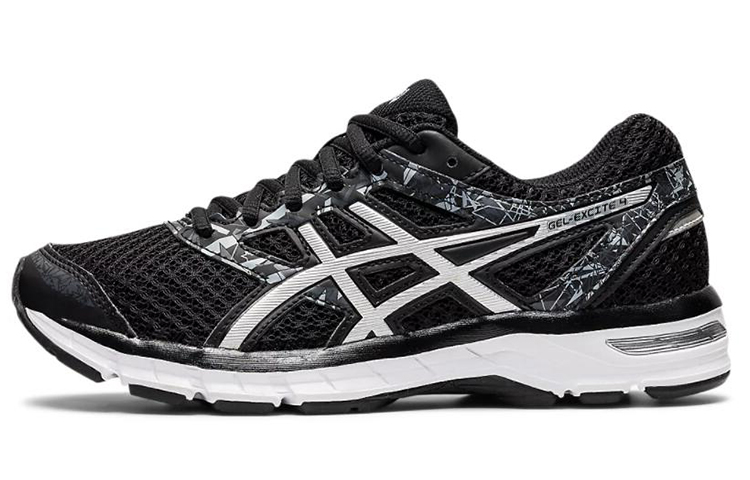 (Women) ASICS Gel-Excite 4 Black/ 'White' T6E8N-9090