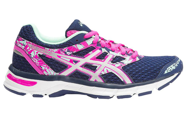 Order (W) ASICS Gel-Excite 4 Biru/Pink/Putih T6E8N-4993