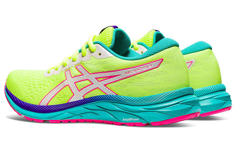 Shop (Women) ASICS Gel-Excite 7 /Blue 'Yellow' 1012A801-752