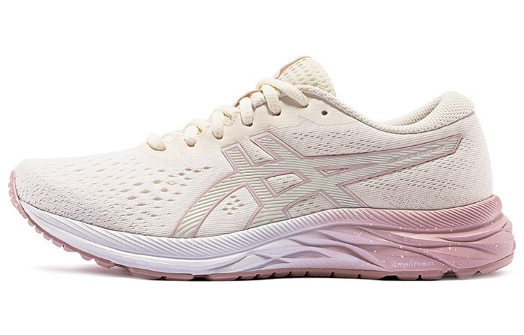 (Women) ASICS Gel-Excite 7 White Pink Sneakers 'Creamwhite Pink' 1012A816-101
