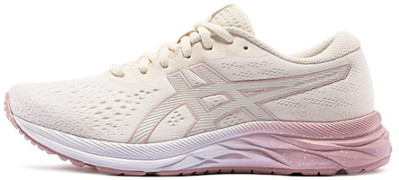 (Women) ASICS Gel-Excite 7 White Pink Sneakers 'Creamwhite Pink' 1012A816-101 (Women) ASICS Gel-Excite 7 White Pink Sneakers 'Creamwhite Pink' 1012A816-101