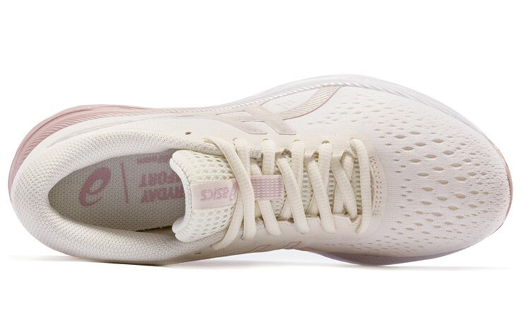 Lookbook (W) ASICS Gel-Excite 7 Zapatillas 'Blanco Crema Rosa' 1012A816-101