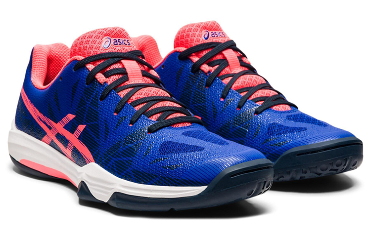 Lookbook (W) ASICS Gel-Fastball 3 'Biru Tua Merah Muda Colorblock' E762N-403