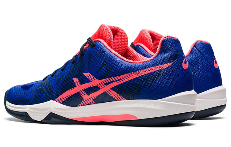 Shop (W) ASICS Gel-Fastball 3 'Biru Tua Merah Muda Colorblock' E762N-403
