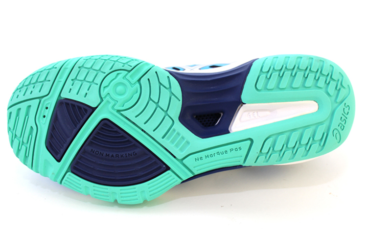 Shop (W) ASICS Gel-Fastball Low 'Azul Verde' E464Y-4093