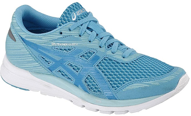 (W) アシックス ゲルフェザーグライド4 ブルー TJR555-7839 Order (W) アシックス ゲルフェザーグライド4 ブルー TJR555-7839