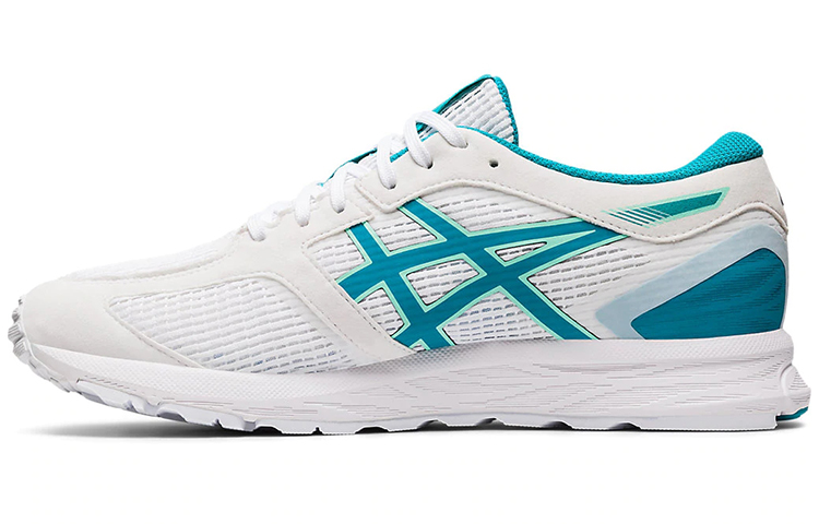 (Women) ASICS Gel-Feather Glide 5 White Blue Sneakers 'White Blue' 1012A693-100